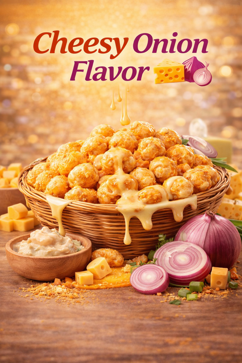 Zemvoro Cheesy & Creamy Onion Foxnuts (Makhana) | Crunchy Roasted Healthy Snack – 80g