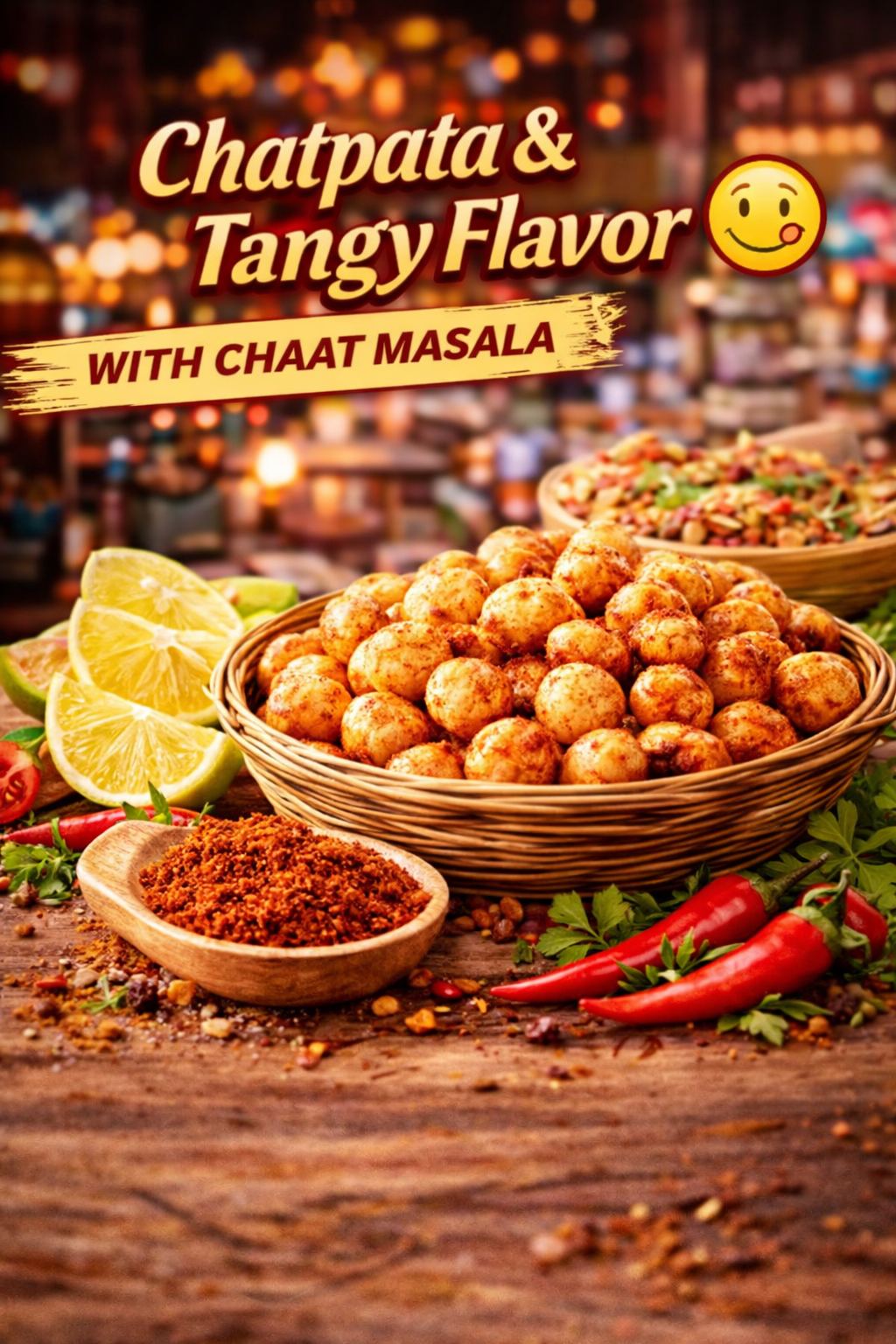 Zemvoro Chatpata Mix Foxnuts (Makhana) | Tangy & Spicy Roasted Healthy Snack – 80g